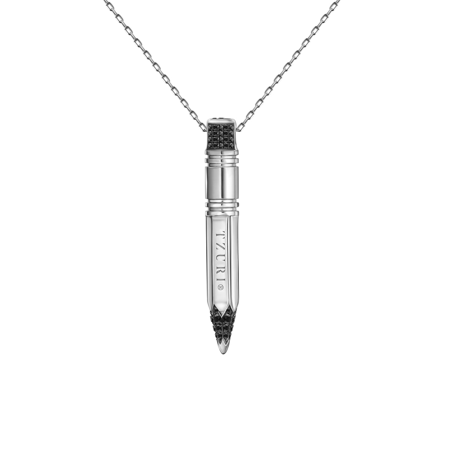 The Expression Vertical NecklaceĀ® Maxi Noir