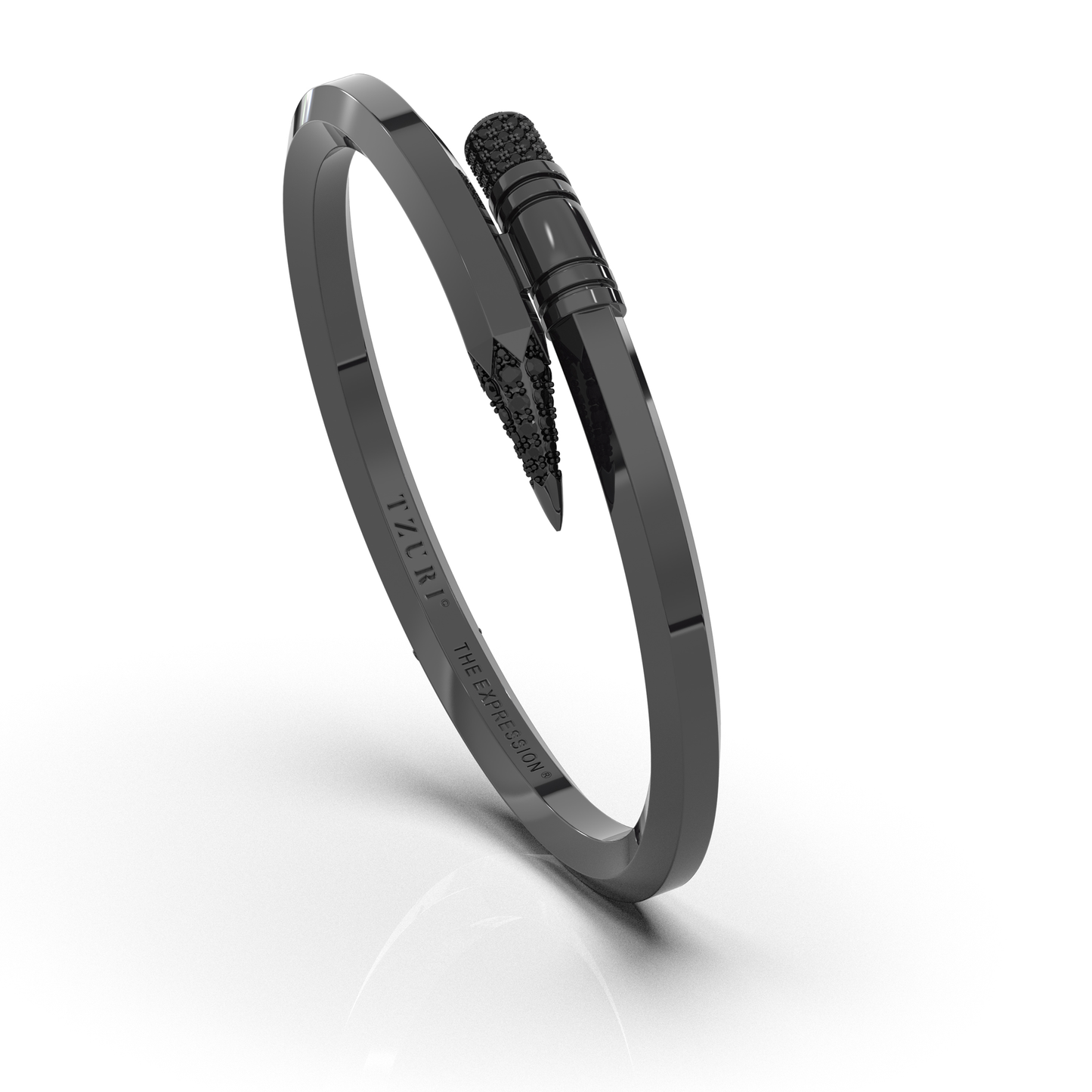 The Expression Bracelet® Midi Midnight Black