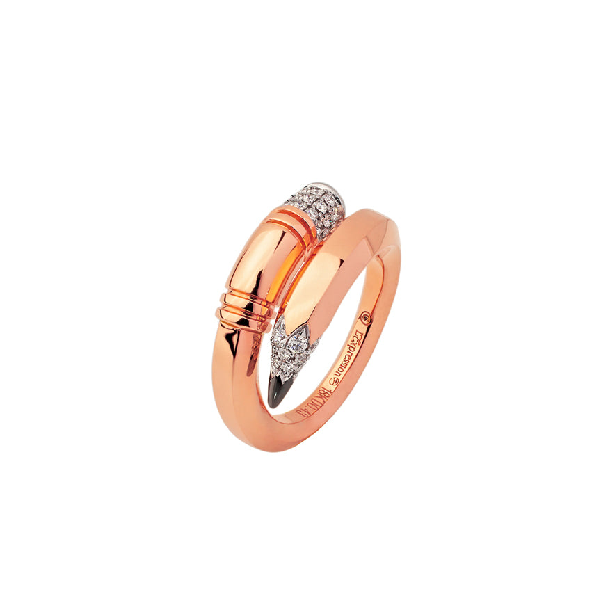 18k Gold Medium Signature Ring  image 3