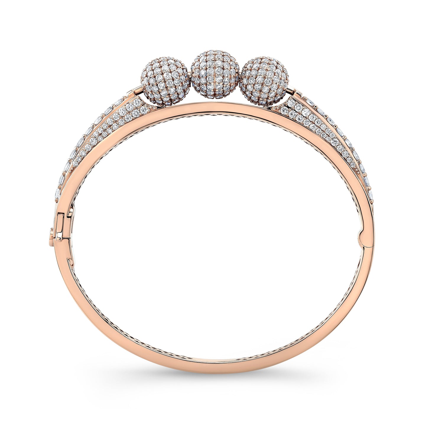 Ethos Bracelet - 3 Diamond Balls