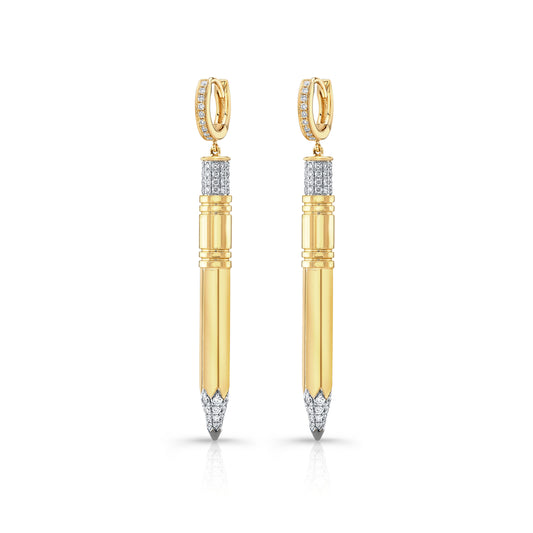 The Expression EarringsĀ® Vertical Midi