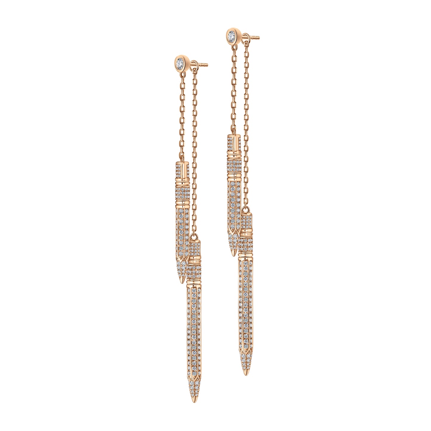 The Expression Earring® Double Bling Bling