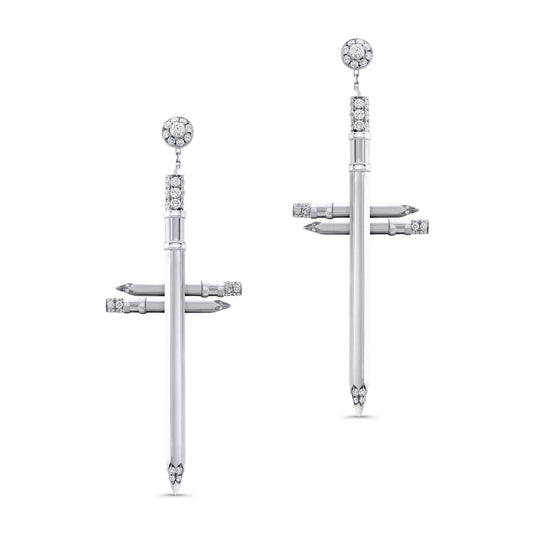 The Expression Earrings® Cross