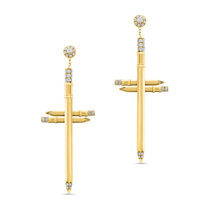 The Expression Earrings® Cross